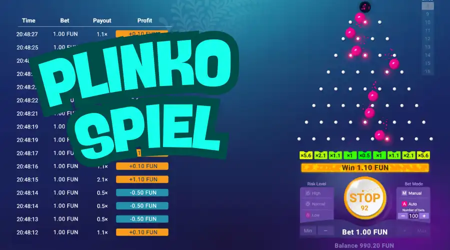 Plinko Spiel