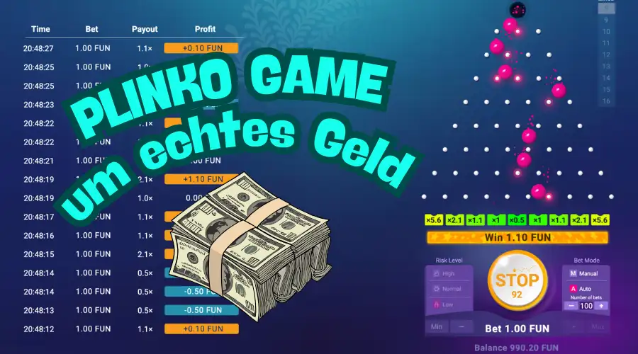 Plinko Game um echtes Geld in deutschen Online-Casinos